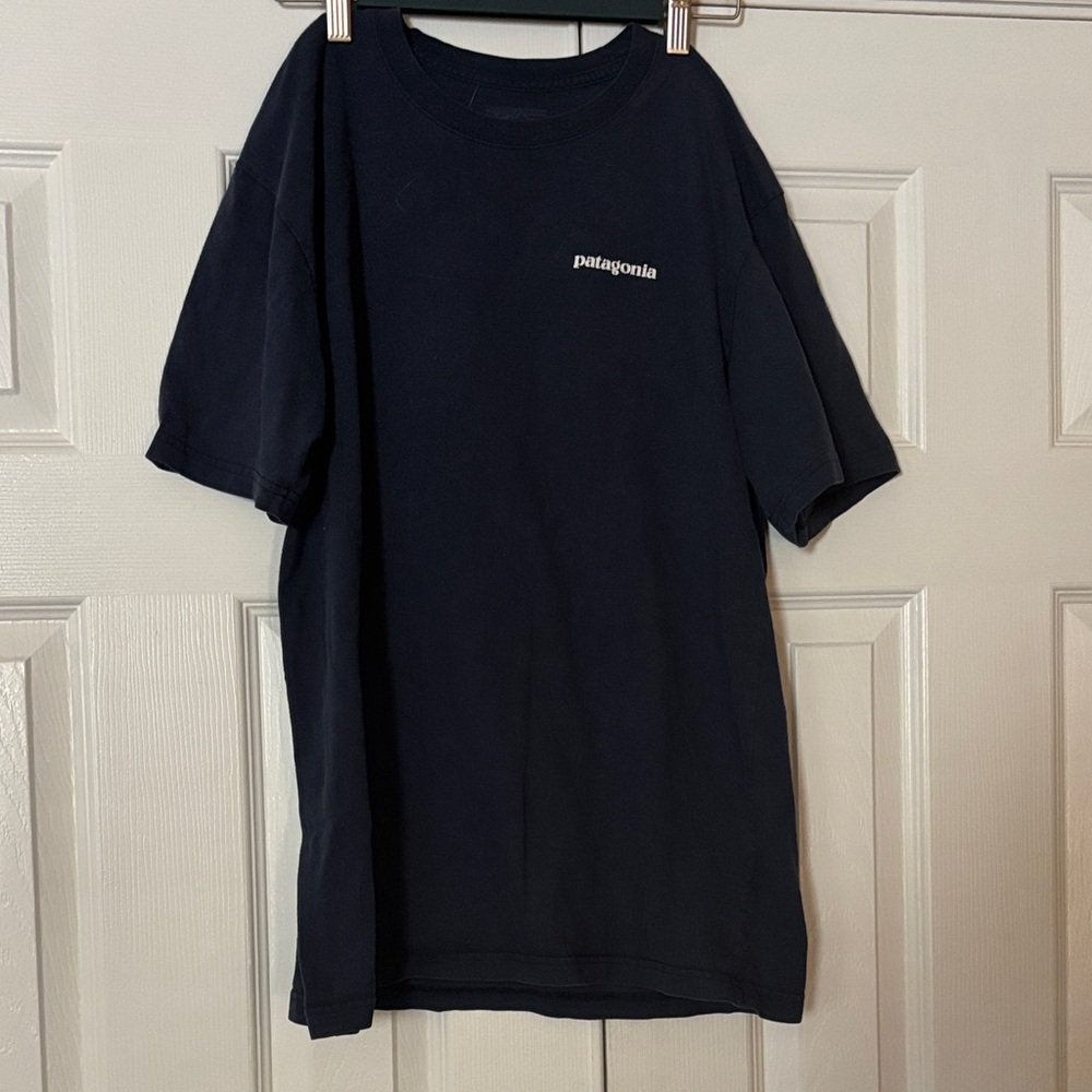 Patagonia Men's Navy Short Sleeve Tee